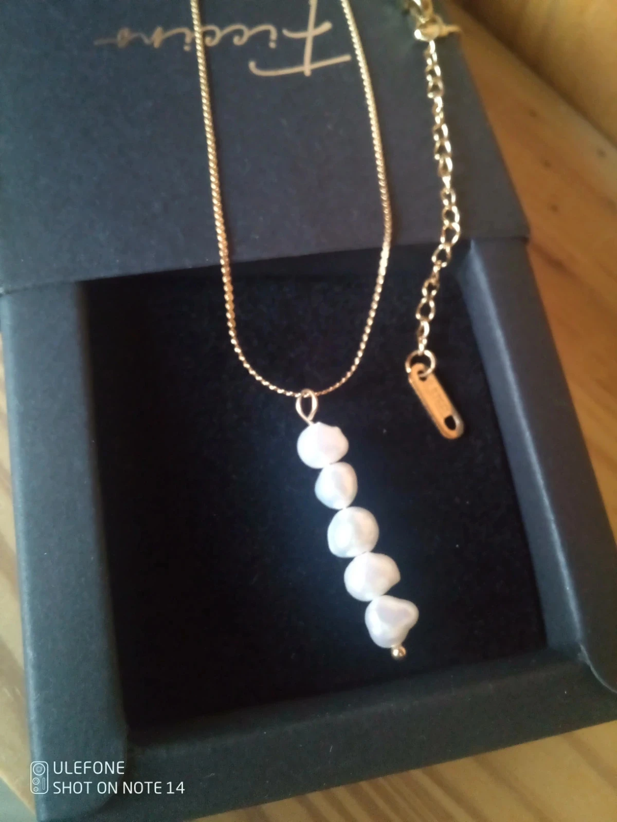 Collier véritables perles de culture d'eau douce – photo 2